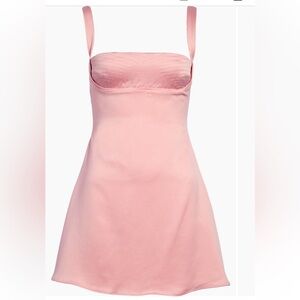 HOUSE OF CB 'Kara' Pink Quartz Mini Dress NWOT